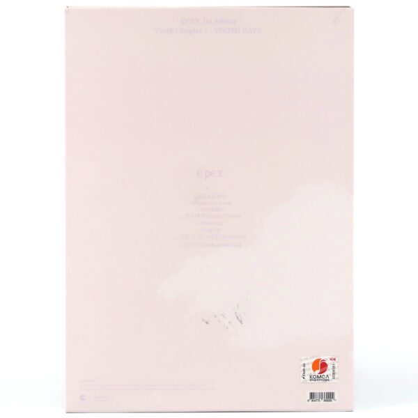 IMG_4347 Epex - Youth Chapter 1: Youth Days Autographed CD Album Promo 2024