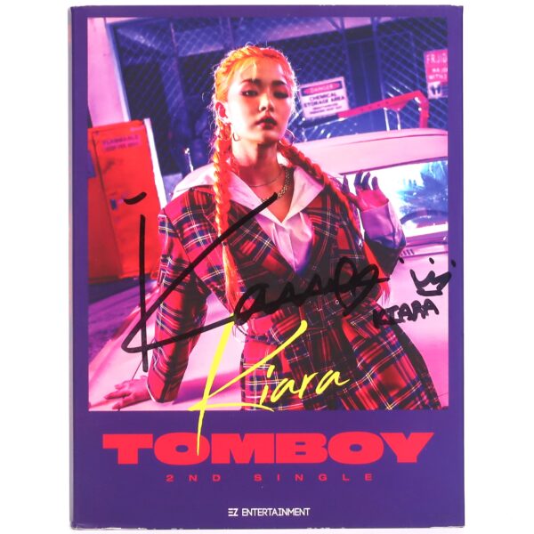 Kiara - Tomboy Signed Autographed Promo CD Single Album K-Pop 2020