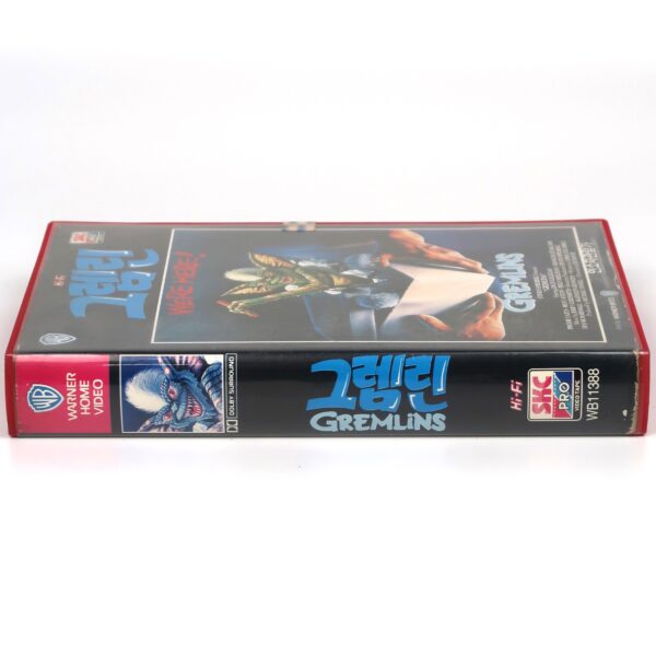 Gremlins (1984) Korean VHS Rental [NTSC] Korea Horror Comedy Spielberg