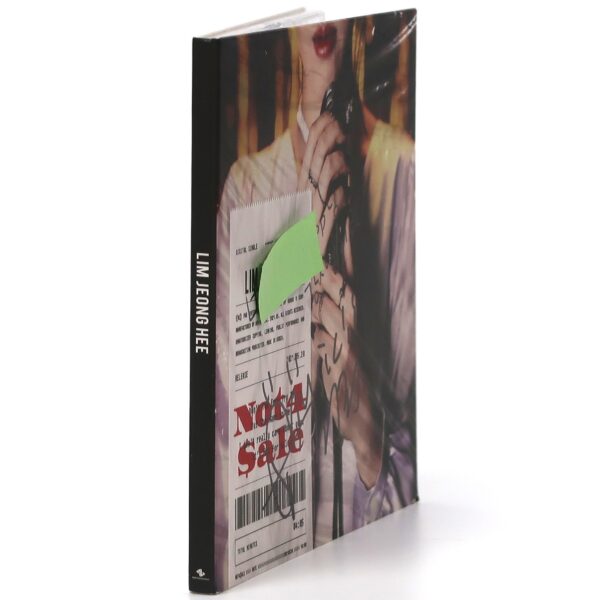 Lim Jeong Hee - Not 4 Sale Signed Autographed CD Album [no disc] 2021 K-Pop