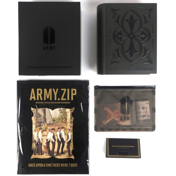 BTS 7th Army Membership Kit Book Lamp Complete Set - Korea Disco