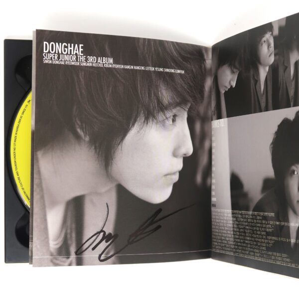 Super Junior - Sorry, Sorry Pages Signed Autographed Album CD 2009 K-Pop