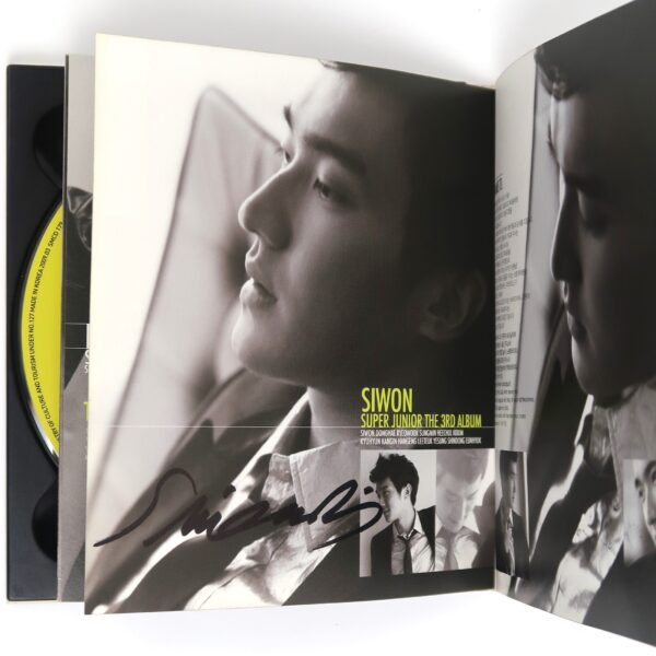 Super Junior - Sorry, Sorry Pages Signed Autographed Album CD 2009 K-Pop