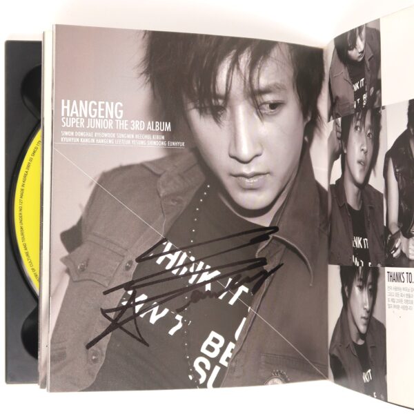 Super Junior - Sorry, Sorry Pages Signed Autographed Album CD 2009 K-Pop