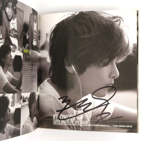 Super Junior - Sorry, Sorry Pages Signed Autographed Album CD 2009 K-Pop