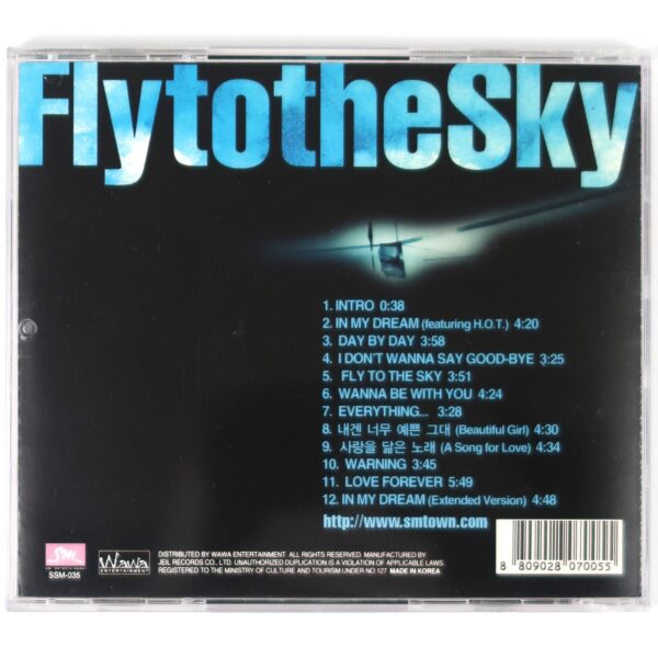 Fly To The Sky - Day By Day CD Album K-Pop 1999 Korea