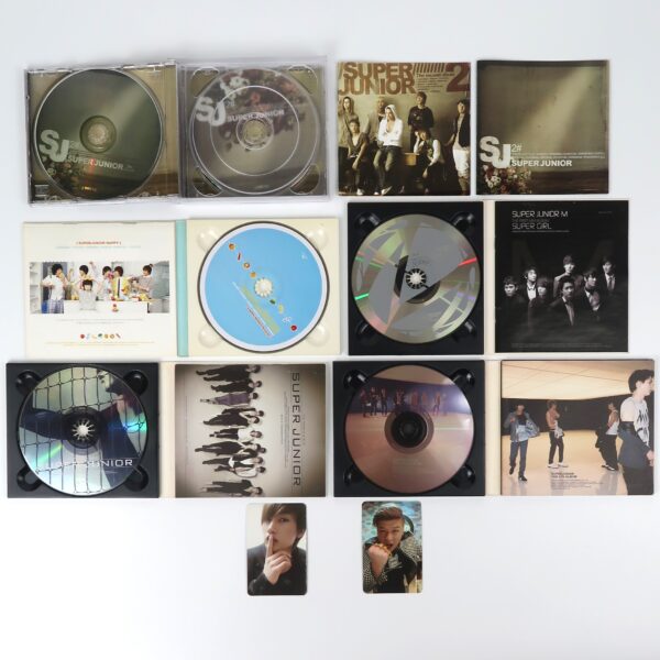 Super Junior 2005 ~ 2011 Lot of 13 CD Albums K-Pop SM Collection