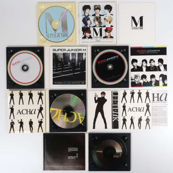 Super Junior 2005 ~ 2011 Lot of 13 CD Albums K-Pop SM Collection