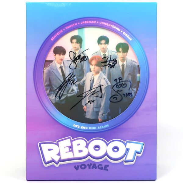 Dongkiz - Reboot [Voyage] Signed Autographed Album CD Promo 2024 K-Pop DKZ