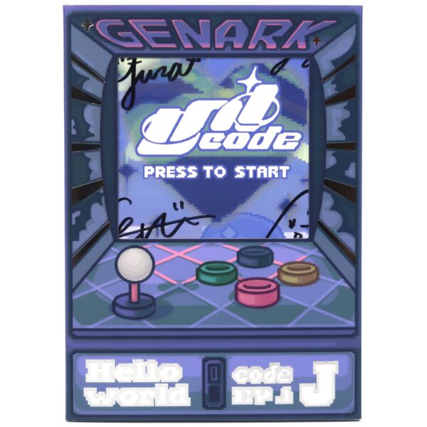 Unicode - Hello World: Code J Ep 1 [B Ver.] Signed Album CD Promo 2024 K-Pop