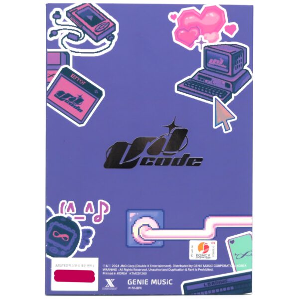 Unicode - Hello World: Code J Ep 1 [B Ver.] Signed Album CD Promo 2024 K-Pop