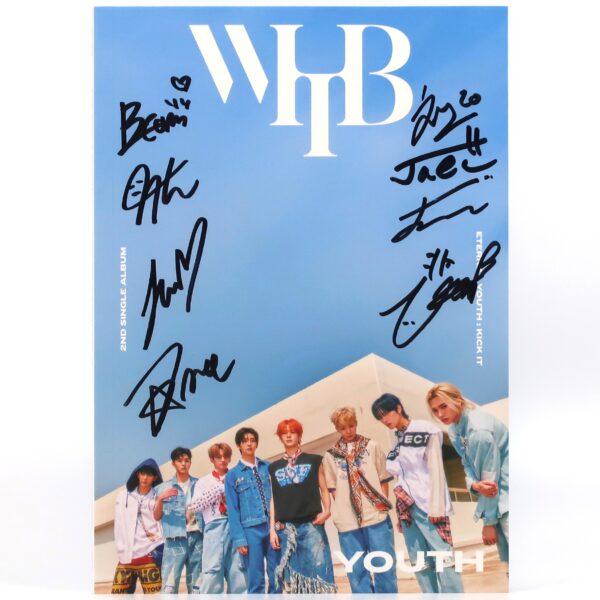 WHIB - Eternal Youth: Kick It Signed Autographed Album CD Promo 2024 K-Pop