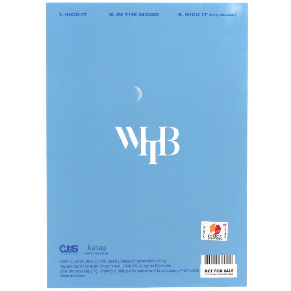 WHIB - Eternal Youth: Kick It Signed Autographed Album CD Promo 2024 K-Pop