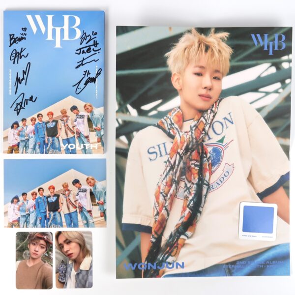 WHIB - Eternal Youth: Kick It Signed Autographed Album CD Promo 2024 K-Pop