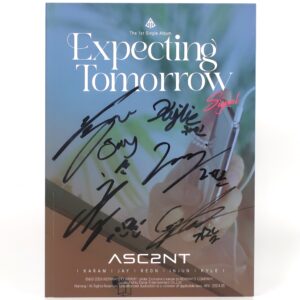 Asc2nt - Expecting Tomorrow [Signal Ver.] Signed 1st Single Album CD Promo 2024