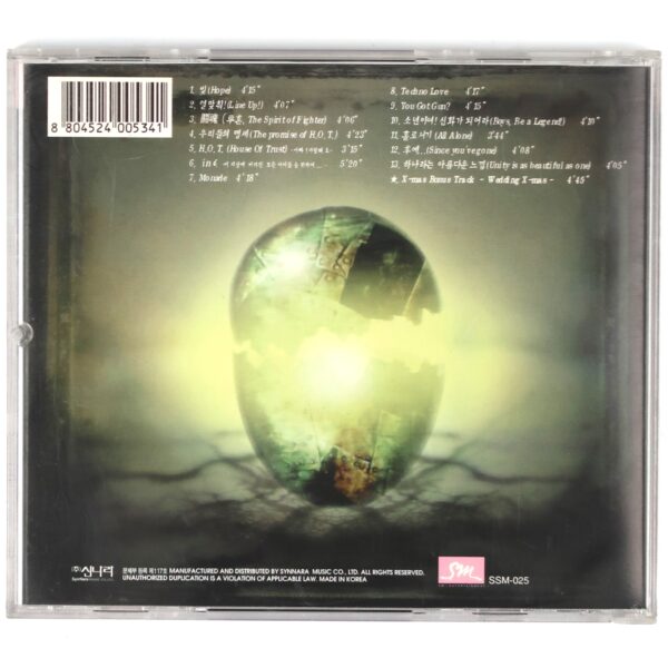 IMG_6915 H.O.T - Resurrection 3rd Album CD 90s K-Pop 1998 SM Entertainment VG