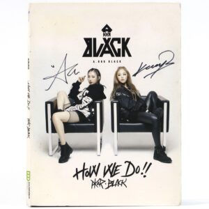 A.Kor Black - How We Do!! Signed Autographed CD Single Album Promo K-Pop 2015