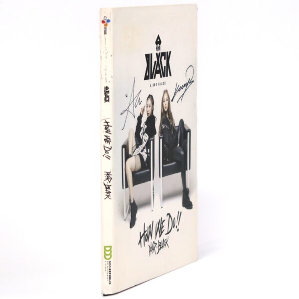 A.Kor Black - How We Do!! Signed Autographed CD Single Album Promo K-Pop 2015