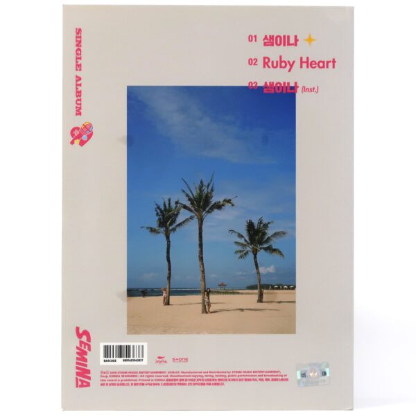 Semina Single Album Signed Autographed CD Promo Album 2018 Gugudan