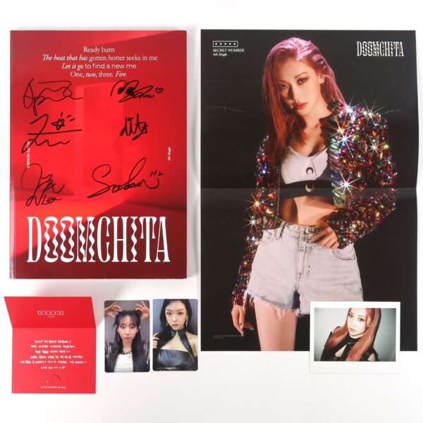 Secret Number - Doomchita Signed Autographed Promo Album CD K-Pop 2022
