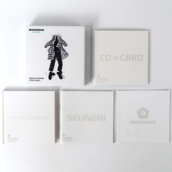Bigbang - Still Alive Special Edition Seungri Complete Set 2012 Big Bang