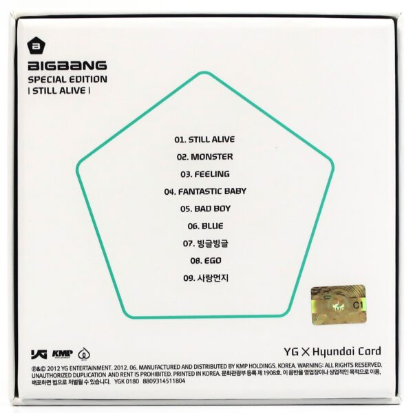 Bigbang - Still Alive Special Edition Seungri Complete Set 2012 Big Bang
