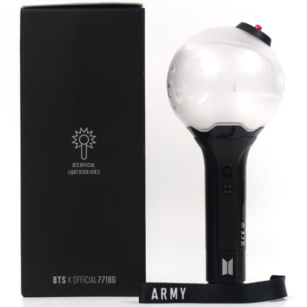 BTS オフシャルライトスティックver3 BTS Light Stick Ver. 3 Army Bomb Official Goods Lightstick + PC