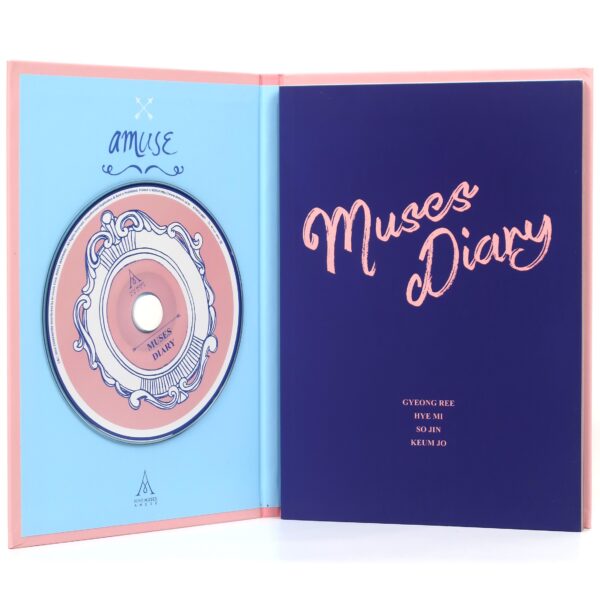 9Muses - Muses Diary Signed Autographed CD Album Promo 2016 K-Pop Nine Muses