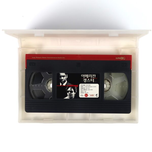 American Gangster (2007) Korean Late VHS [NTSC] Korea Ridley Scott