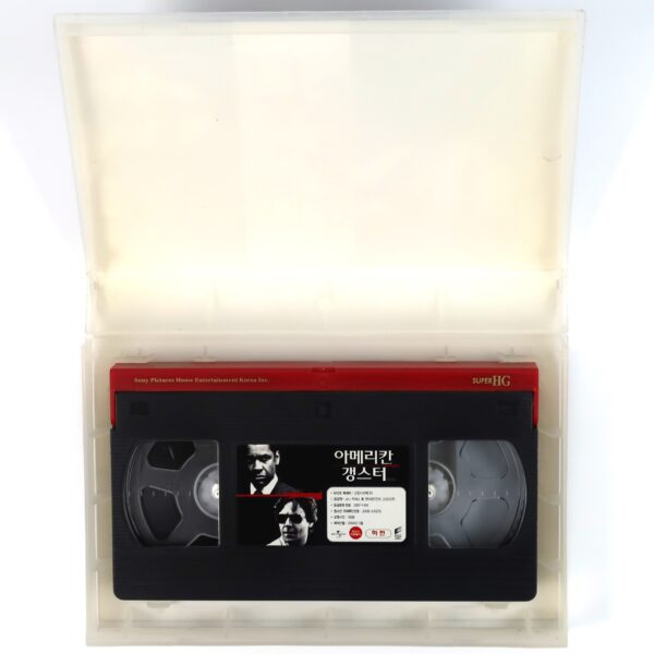 American Gangster (2007) Korean Late VHS [NTSC] Korea Ridley Scott