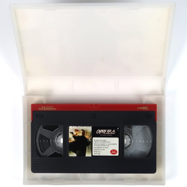 Attack Force (2006) Korean Late VHS Rental [NTSC] Korea Steven Seagal