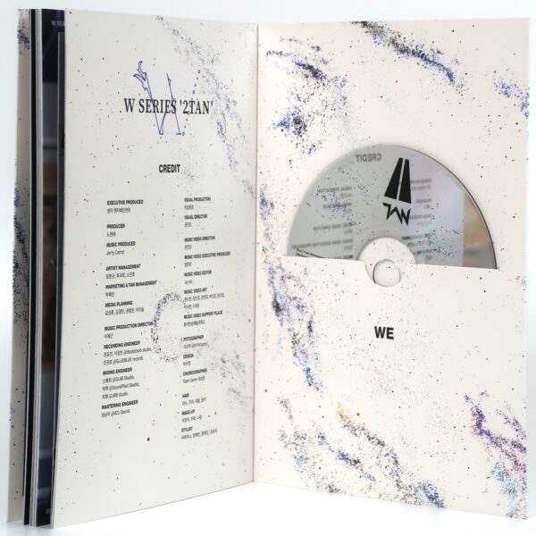 Tan - W Series 2Tan White Signed Autographed Album CD Promo 2022 K-Pop
