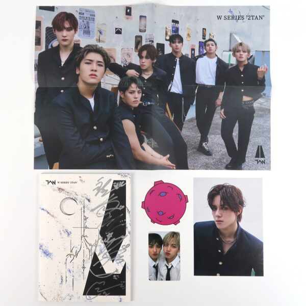Tan - W Series 2Tan White Signed Autographed Album CD Promo 2022 K-Pop