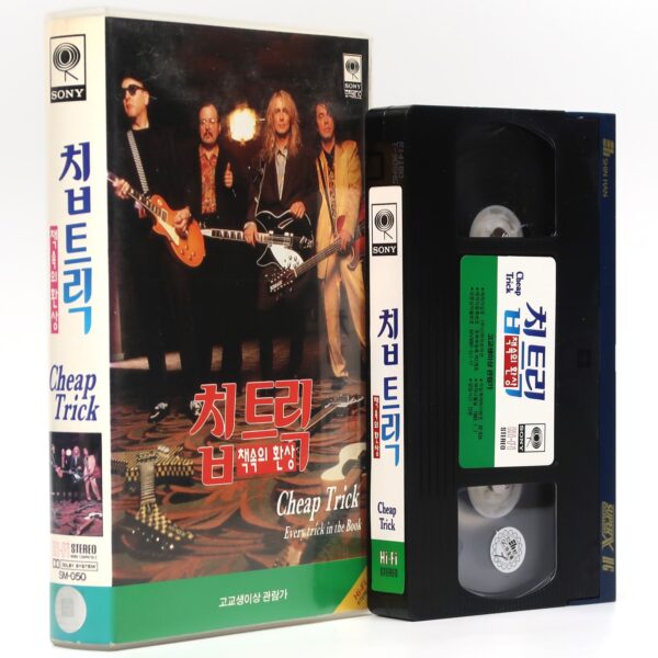 Cheap Trick: Every Trick In The Book Korean VHS [NTSC] Korea 1990