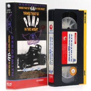 Aerosmith: Things That Go Pump In The Night Korean Music VHS [NTSC] Korea
