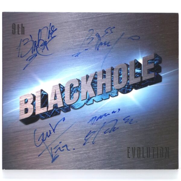 IMG_8681 Black Hole - Evolution Signed CD Album 2019 Metal Rock Korea Blackhole