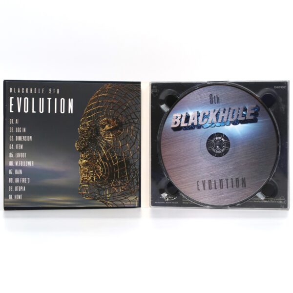 IMG_8684 Black Hole - Evolution Signed CD Album 2019 Metal Rock Korea Blackhole