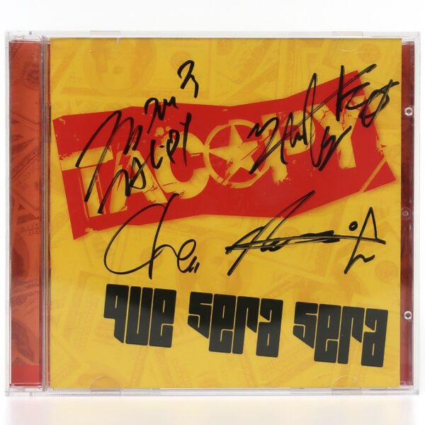 Tacopy - Que Sera Sera Signed Autographed Album CD 2009 Korea K-Rock Ska Punk
