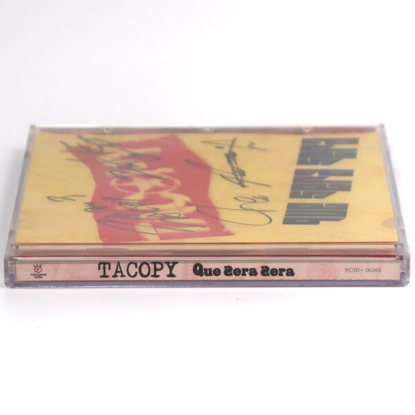 Tacopy - Que Sera Sera Signed Autographed Album CD 2009 Korea K-Rock Ska Punk