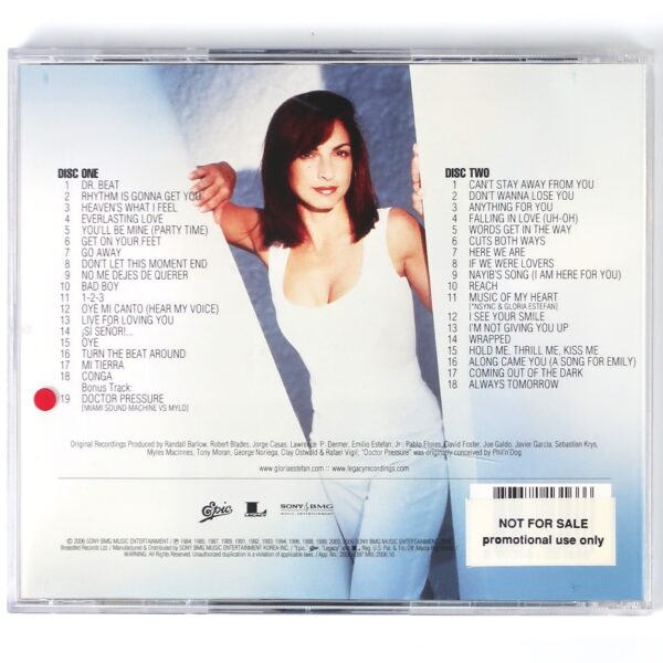 The Essential Gloria Estefan CD Album Korean Promo Korea