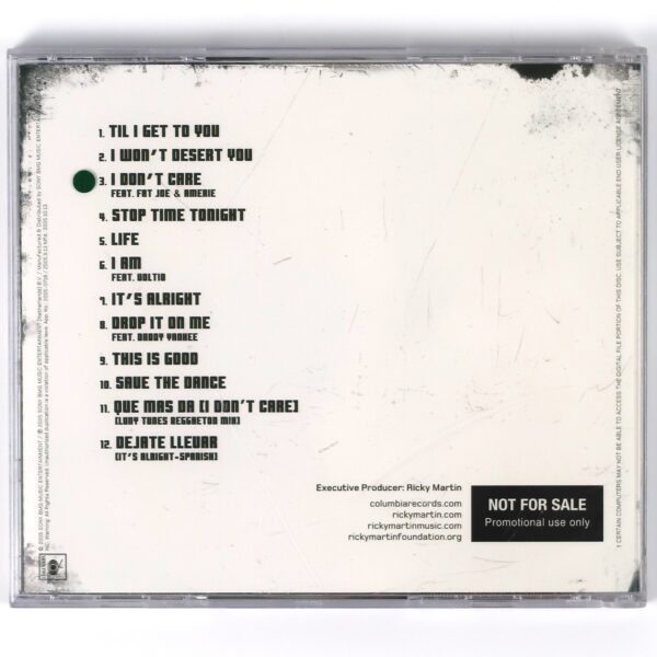 IMG_8890 Ricky Martin - Life CD Album Korean Promo Korea