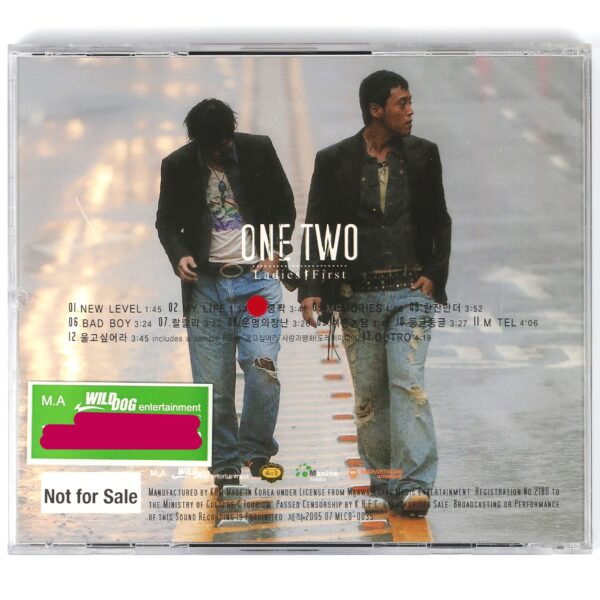 One Two - Ladies First CD Album Korean Promo Korea K-Pop 2005