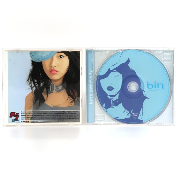 Bin - Love Somebody CD Single Album Promo Korea K-Pop 2003 Jeon Hye-bin