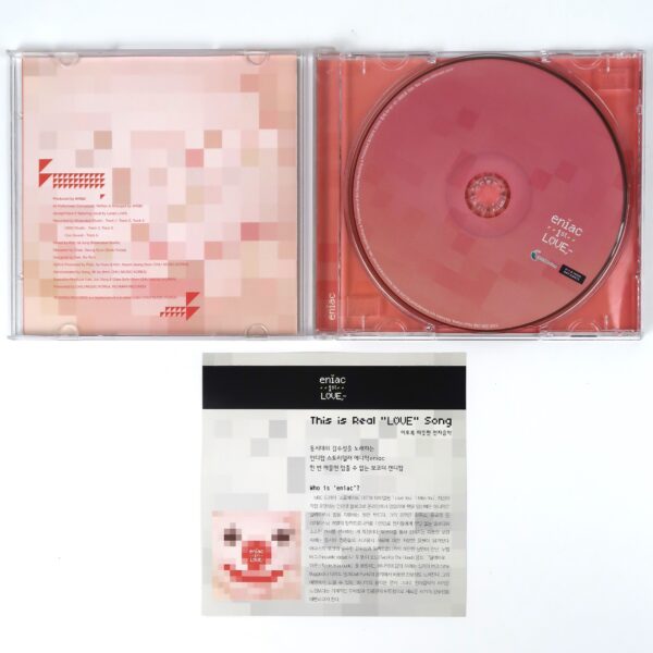 IMG_8943 Eniac - Love CD EP Album Promo Korea K-Pop Electro Rock 2009