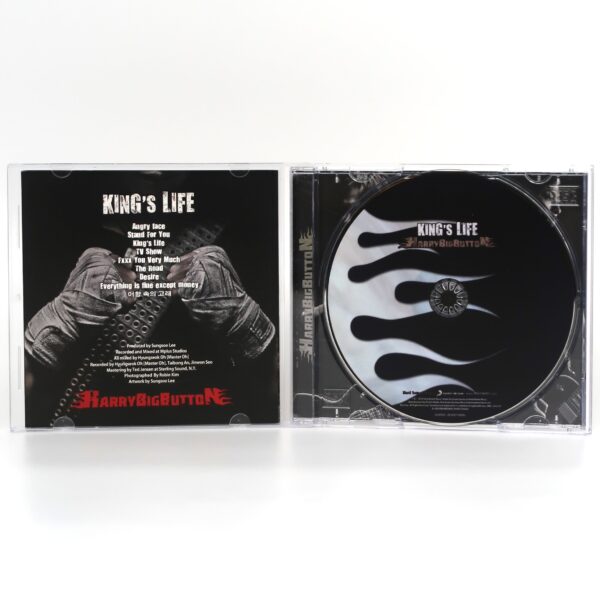 IMG_8958 HarryBigButton - King's Life CD Album Korean Promo K-Rock Korea 2012
