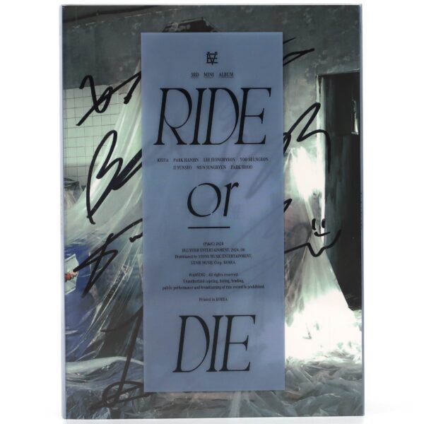 EVNNE - Ride or Die Signed Autographed CD 3rd Mini Album K-Pop 2024