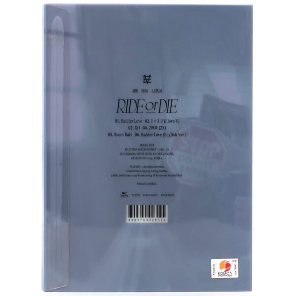 EVNNE - Ride or Die Signed Autographed CD 3rd Mini Album K-Pop 2024