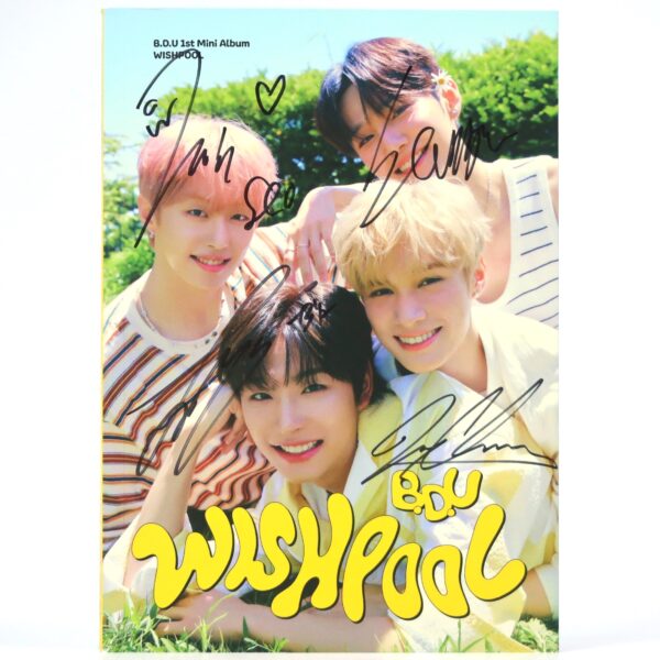 B.D.U - Wishpool Signed Autographed CD 1st Mini Album K-Pop 2024 BDU