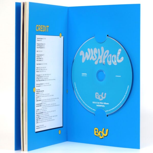 B.D.U - Wishpool Signed Autographed CD 1st Mini Album K-Pop 2024 BDU