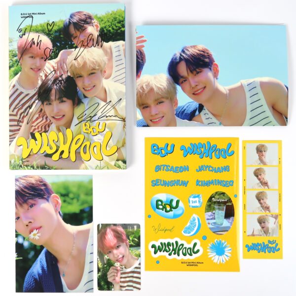 B.D.U - Wishpool Signed Autographed CD 1st Mini Album K-Pop 2024 BDU